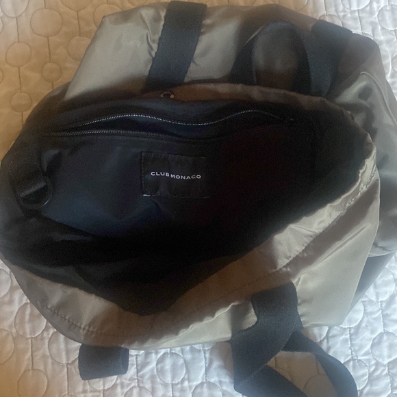 Club Monaco tote bag green olive - Picture 4 of 6